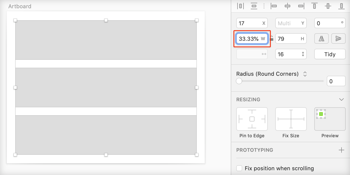 How to make quick calculations in Sketch