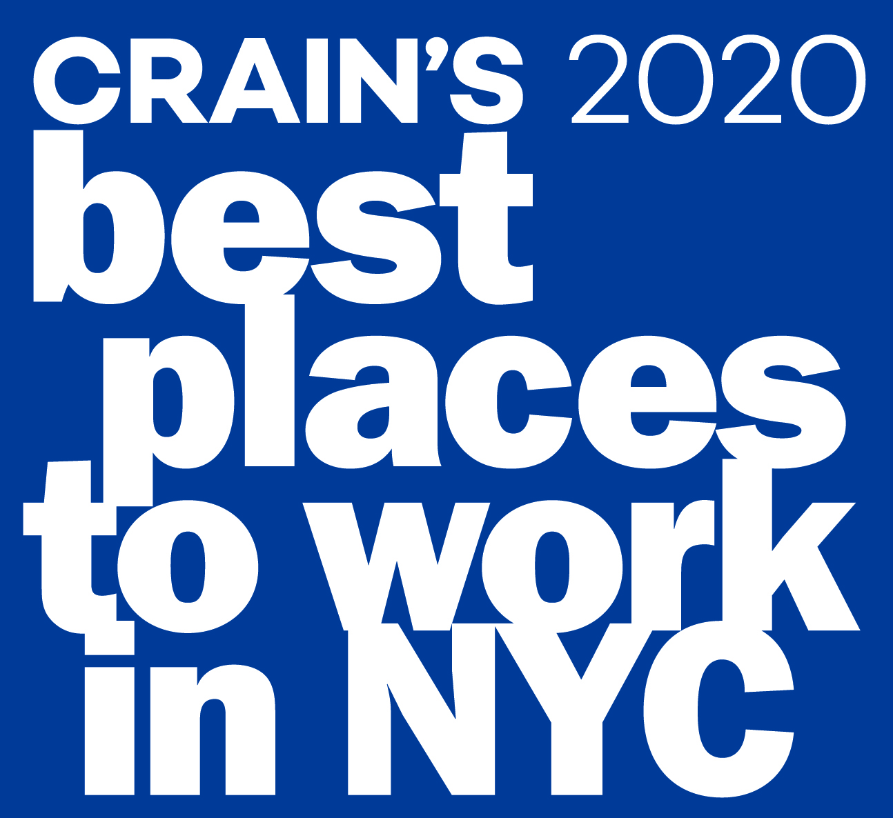 Crain's Best Place to Work NYC Logo